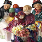 Royal Doulton Street Vendors
